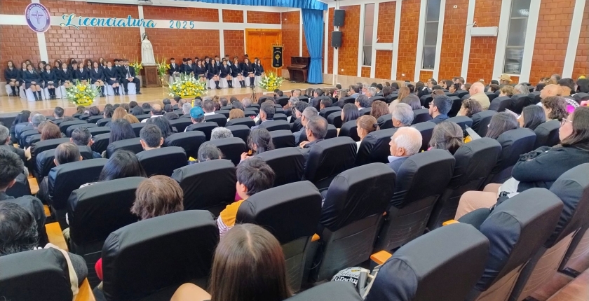 Celebramos la licenciatura del 4° Medio A 2025